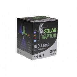 Econlux Solar Raptor HID da 70W  spot + UVA/UVB Agli Ioduri Metallici