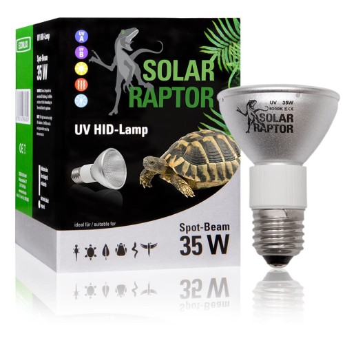 Econlux Solar Raptor HID 35W Spot +UVA/UVB Agli Ioduri Metallici